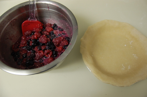 Blueberry Raspberry Pie
